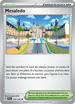 Carte Pokémon Mesaledo 178/198 de la série Écarlate et Violet en vente au meilleur prix