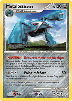 Carte Pokémon Metalosse 10/146 de la série Eveil des Légendes en vente au meilleur prix