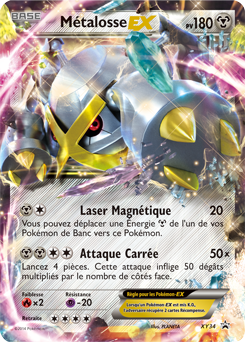 Carte Pokémon Métalosse EX XY34 de la série Promos XY en vente au meilleur prix