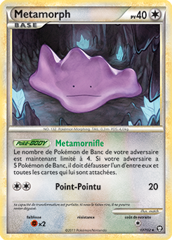 Carte Pokémon Metamorph 17/102 de la série Triomphe en vente au meilleur prix