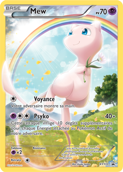 Carte Pokémon Mew XY110 de la série Promos XY en vente au meilleur prix