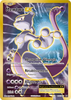 Carte Pokémon Mewtwo EX 103/108 de la série Évolutions en vente au meilleur prix
