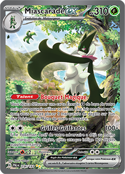 Carte Pokémon Miascarade ex 256/193 de la série Évolutions à Paldea en vente au meilleur prix