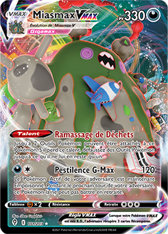 Carte Pokémon Miasmax VMAX 101/203 de la série Évolution Céleste en vente au meilleur prix
