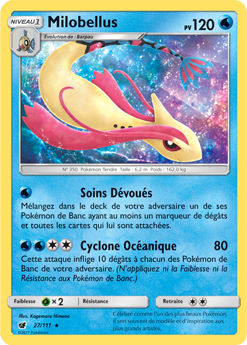 Carte Pokémon Milobellus 27/111 de la série Invasion Carmin en vente au meilleur prix