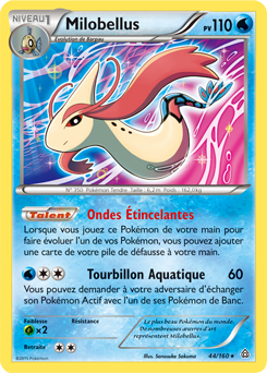 Carte Pokémon Milobellus 44/160 de la série Primo Choc en vente au meilleur prix