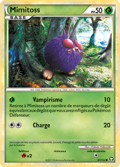 Carte Pokémon Mimitoss 81/102 de la série Triomphe en vente au meilleur prix