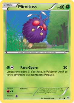 Carte Pokémon Mimitoss 1/119 de la série Vigueur Spectrale en vente au meilleur prix