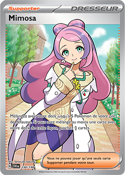 Carte Pokémon Mimosa 238/198 de la série Écarlate et Violet en vente au meilleur prix