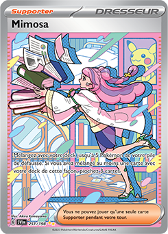Carte Pokémon Mimosa 251/198 de la série Écarlate et Violet en vente au meilleur prix