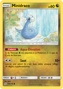 Carte Pokémon Minidraco 148/236 de la série Harmonie des Esprits en vente au meilleur prix