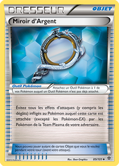 Carte Pokémon Miroir d'Argent 89/101 de la série Explosion Plasma en vente au meilleur prix
