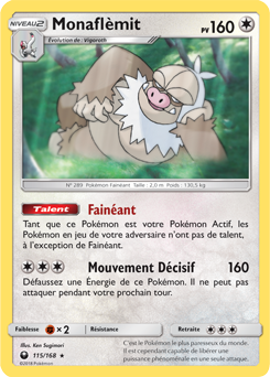 Carte Pokémon Monaflèmit 115/168 de la série Tempête Céleste en vente au meilleur prix