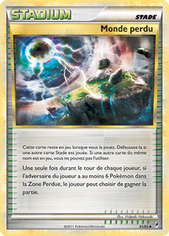 Carte Pokémon Peu commune Monde perdu 81/95 de la série Appel des Légendes