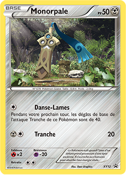 Carte Pokémon Promo Monorpale XY12 de la série Promos XY