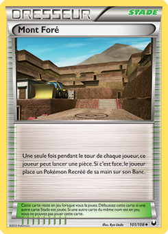 Carte Pokémon Mont Foré 101/108 de la série Explorateurs Obscurs en vente au meilleur prix