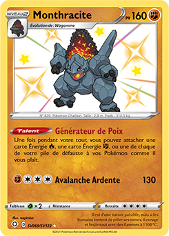 Carte Pokémon Monthracite SV069/SV122 de la série Destinées Radieuses en vente au meilleur prix