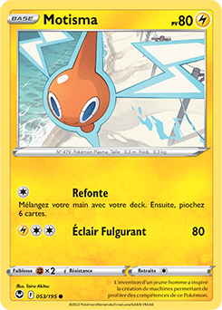 Carte Pokémon Motisma 053/195 de la série Tempête Argentée en vente au meilleur prix
