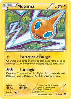 Carte Pokémon Motisma 24/124 de la série Impact des Destins en vente au meilleur prix