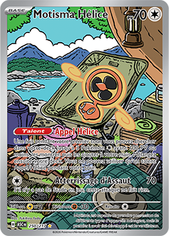 Carte Pokémon Motisma Hélice 250/217 de la série Héros Transcendants en vente au meilleur prix