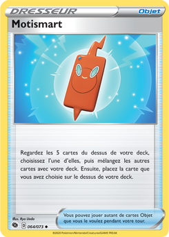Carte Pokémon Peu commune Motismart 064/073 de la série La Voie du Maître
