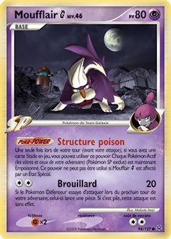 Carte Pokémon Moufflair 94/127 de la série Platine en vente au meilleur prix