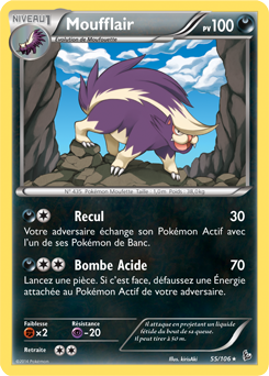 Carte Pokémon Moufflair 55/106 de la série Étincelle en vente au meilleur prix