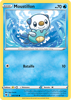 Carte Pokémon Moustillon 041/189 de la série Astres Radieux en vente au meilleur prix