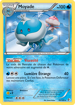 Carte Pokémon Moyade 45/149 de la série Frantières Franchies en vente au meilleur prix