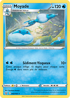 Carte Pokémon Moyade 42/163 de la série Styles de Combat en vente au meilleur prix