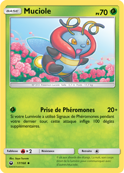 Carte Pokémon Peu commune Muciole 17/168 de la série Tempête Céleste