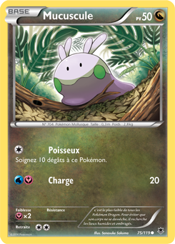 Carte Pokémon Mucuscule 75/119 de la série Vigueur Spectrale en vente au meilleur prix