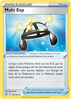 Carte Pokémon Multi Exp 126/163 de la série Styles de Combat en vente au meilleur prix