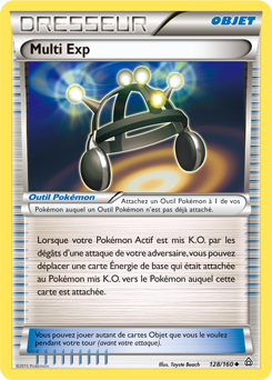 Carte Pokémon Multi Exp 128/160 de la série Primo Choc en vente au meilleur prix