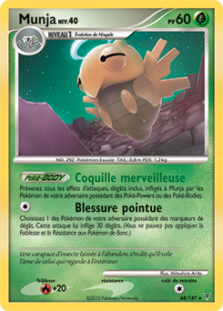 Carte Pokémon Munja 44/147 de la série Vainqueurs Suprêmes en vente au meilleur prix