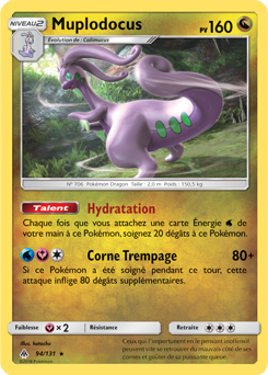 Carte Pokémon Muplodocus 94/131 de la série Lumière Interdite en vente au meilleur prix