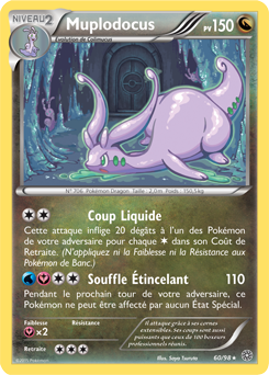 Carte Pokémon Muplodocus 60/98 de la série Origines Antiques en vente au meilleur prix