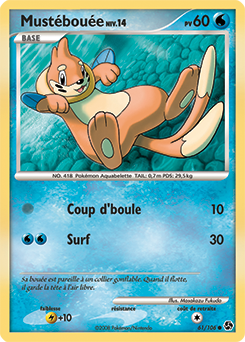 Carte Pokémon Mustébouée 61/106 de la série Duels au Sommet en vente au meilleur prix