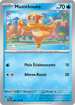 Carte Pokémon Mustébouée 046/198 de la série Écarlate et Violet en vente au meilleur prix