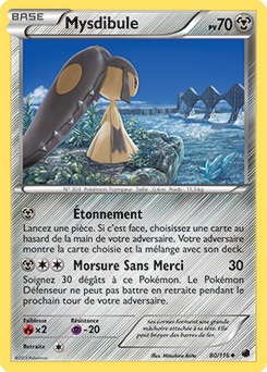 Carte Pokémon Mysdibule 80/116 de la série Glaciation Plasma en vente au meilleur prix