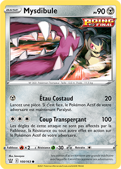 Carte Pokémon Mysdibule 100/163 de la série Styles de Combat en vente au meilleur prix