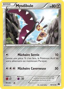 Carte Pokémon Mysdibule 78/122 de la série Rupture Turbo en vente au meilleur prix