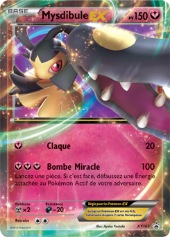 Carte Pokémon Mysdibule EX XY103 de la série Promos XY en vente au meilleur prix