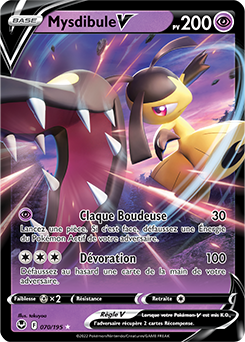 Carte Pokémon Mysdibule V 070/195 de la série Tempête Argentée en vente au meilleur prix