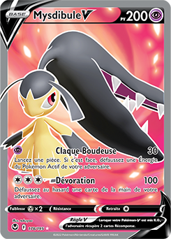 Carte Pokémon Mysdibule V 178/195 de la série Tempête Argentée en vente au meilleur prix