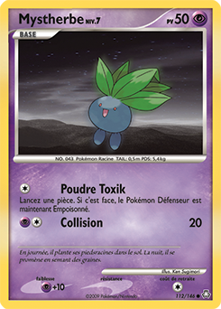 Carte Pokémon Mystherbe 112/146 de la série Eveil des Légendes en vente au meilleur prix