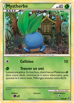 Carte Pokémon Mystherbe 60/90 de la série Indomptable en vente au meilleur prix