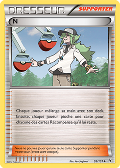 Carte Pokémon N 92/101 de la série Nobles Victoires en vente au meilleur prix