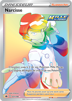 Carte Pokémon Narcisse 221/198 de la série Règne de Glace en vente au meilleur prix