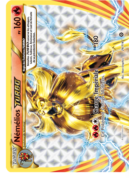 Carte Pokémon Turbo Némélios TURBO 24/114 de la série Offensive Vapeur